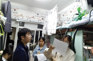 “構(gòu)建文明寢室，共享健康生活”...